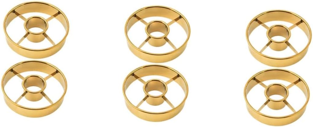 Unomor 3 Sets Donut Cookie Stencils and Cutters