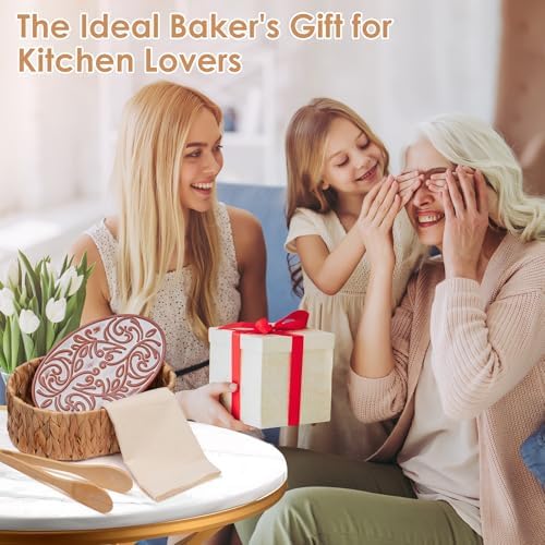 DRXX FEXE Bread Warmer Basket with Stone 1