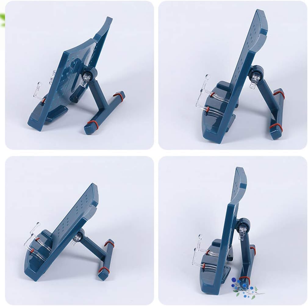 Foldable Book Holder for Reading and Cooking Displays