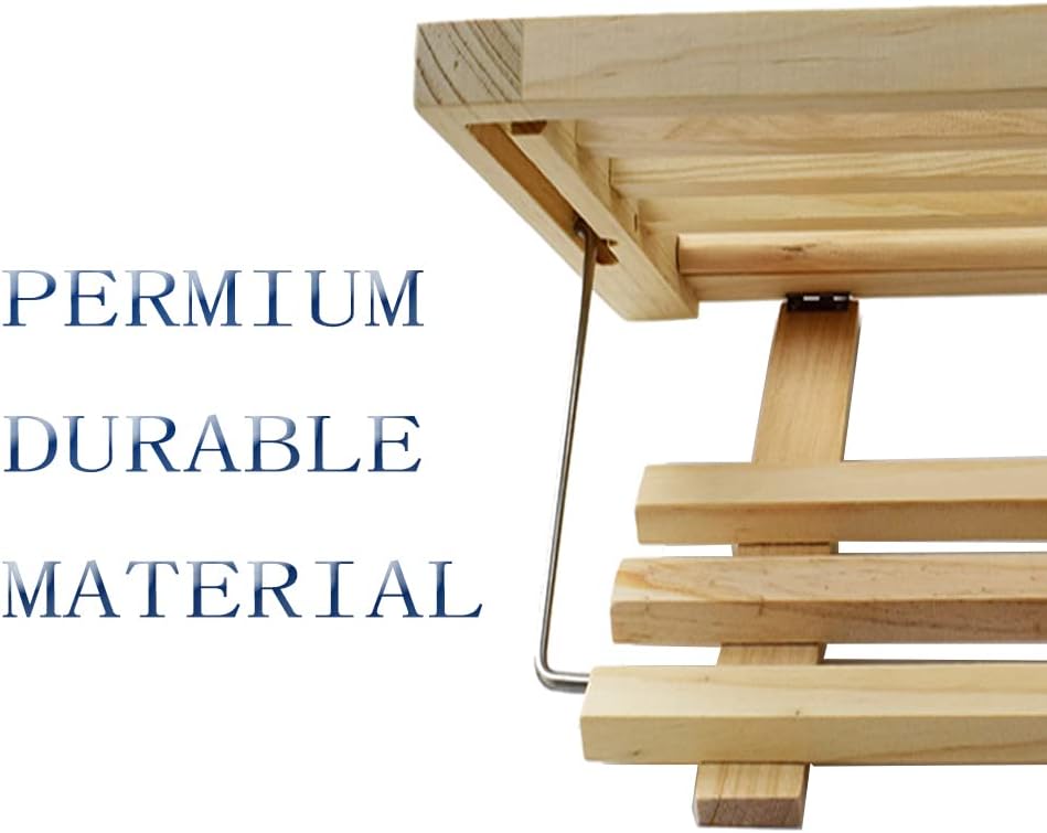 Adjustable Wooden Cookbook Stand with Reading Rack 1