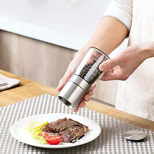 Adjustable Spice Grinder Set - Stainless Steel Ceramic