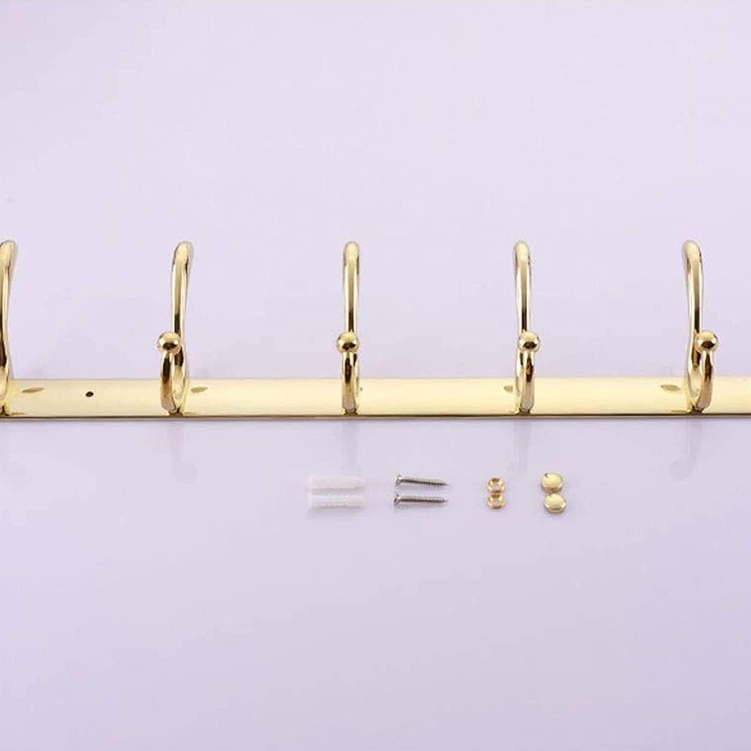 INKTUS 5- Hook Metal Coat Rack Wall Mount