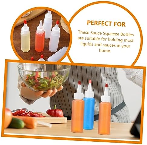 PRETYZOOM Mini Condiment Dispenser Set 2oz