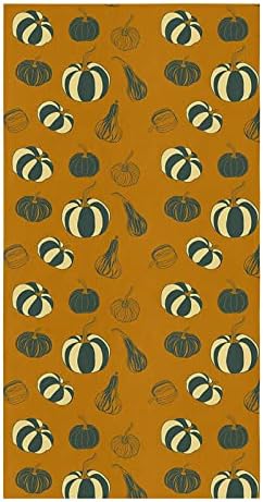 ZOE GARDEN Black White Pumpkin Dish Towel 18x28 1