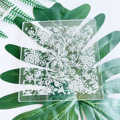 Woodland Leaf Vine Texture Embosser for Cookies