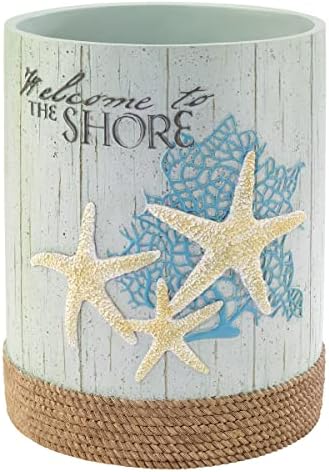 Avanti Linens - Decorative Beachcomber Trash Can