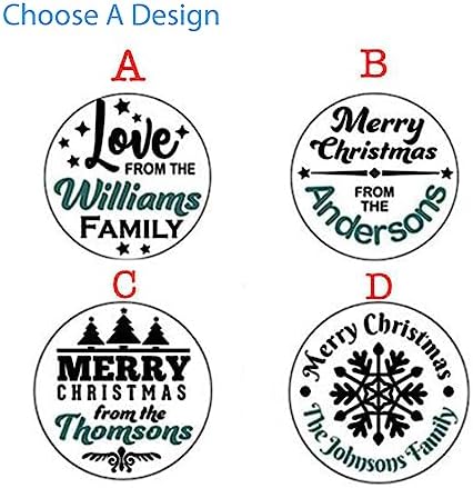 2023 Custom Family Name Cookie Stamp Set