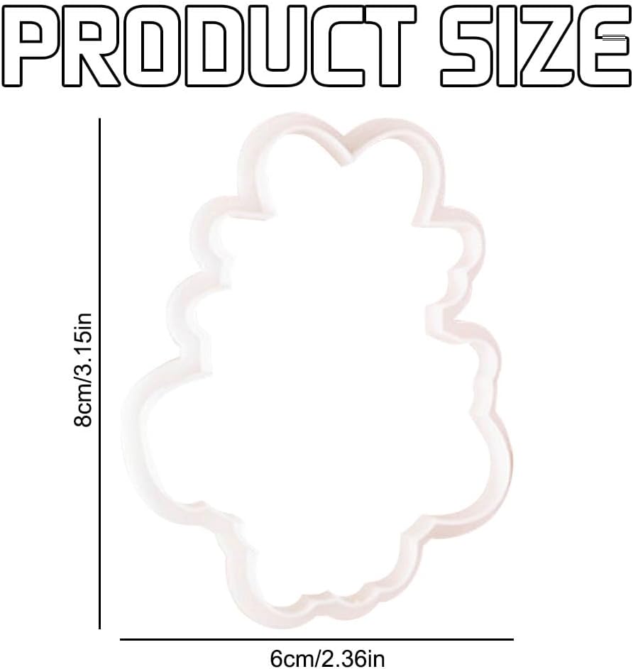 JOONOR Happy Easter Cookie Cutter with Embosser Mold Set 1
