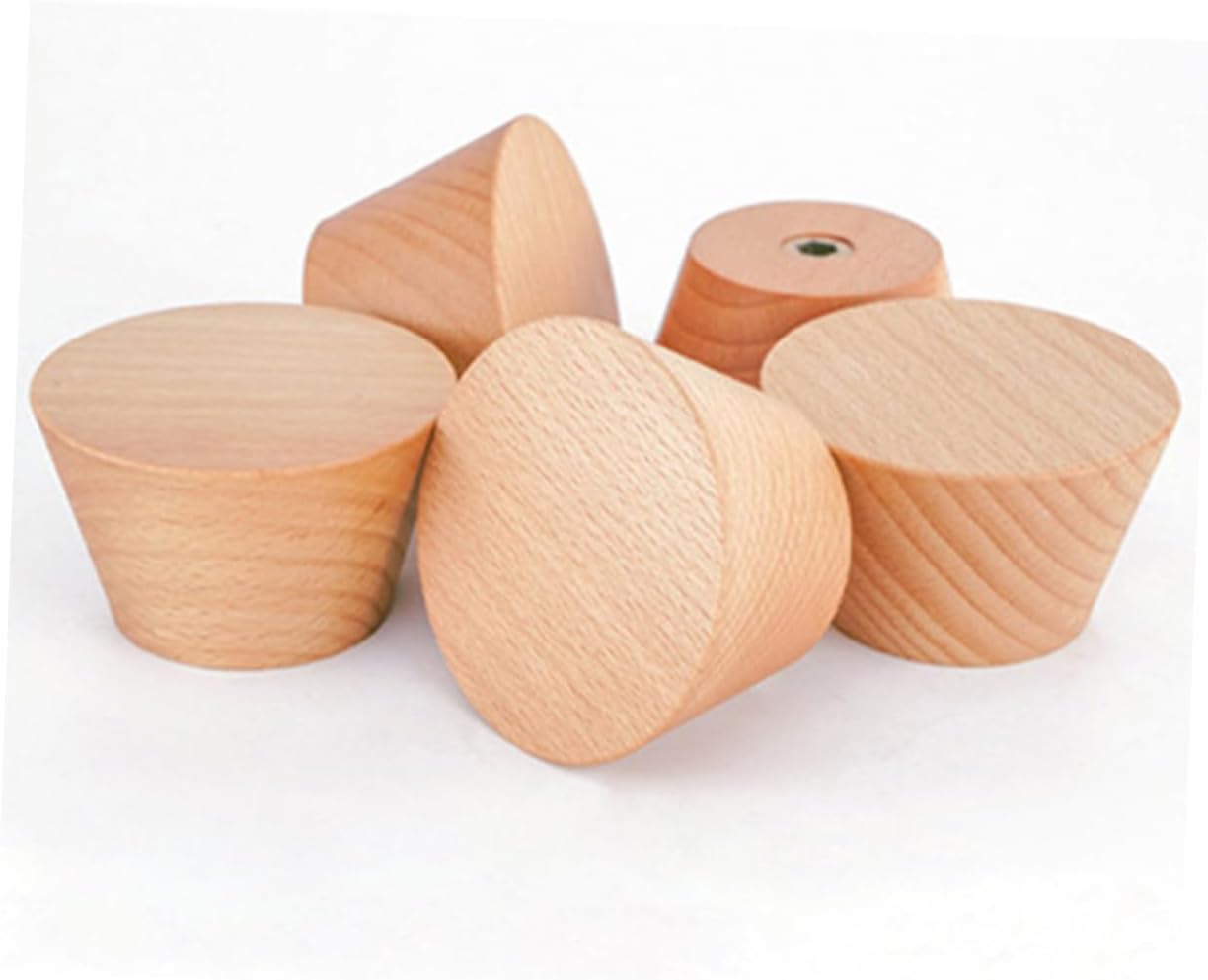 MAGICLULU 3pcs Wooden Hooks for Home Kitchen Bathroom