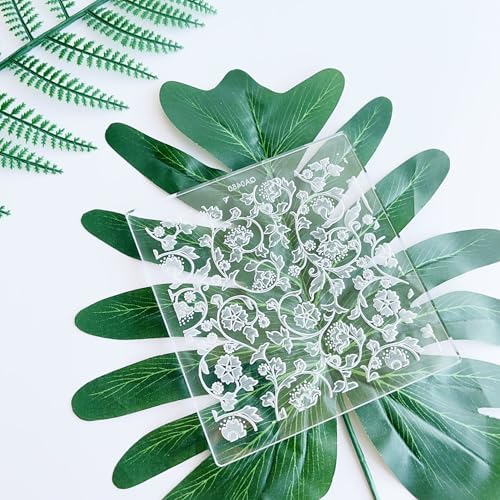 Woodland Texture Embosser - Leaf Vine Cookie Stamp