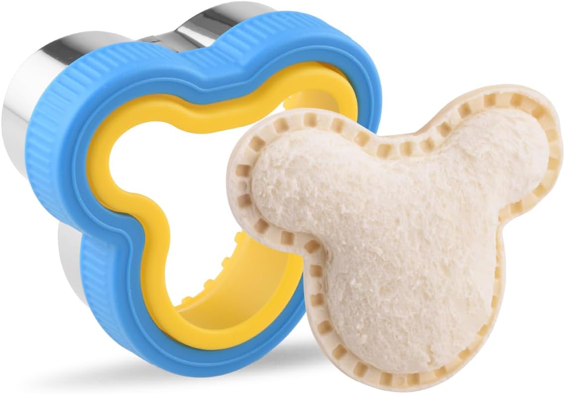 Apokney Mouse Uncrustable Sandwich Maker with 6 Shapes 1