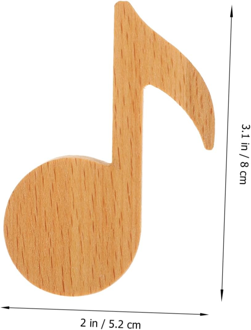 3Pcs ULTECHNOVO Wood Wall Hooks Minimalist Coat Towel Hangers