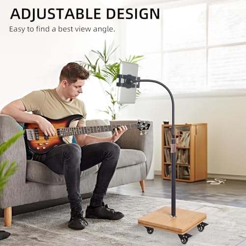 Wishacc Cookbook Stand with Tablet Floor Stand