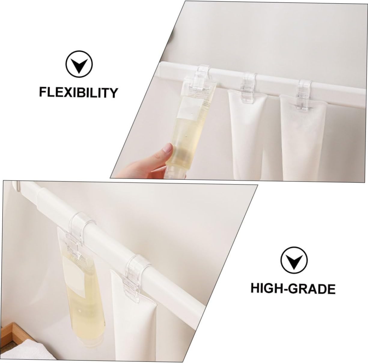 MAGICLULU 8PCS Wall Hooks for Storage and Organization