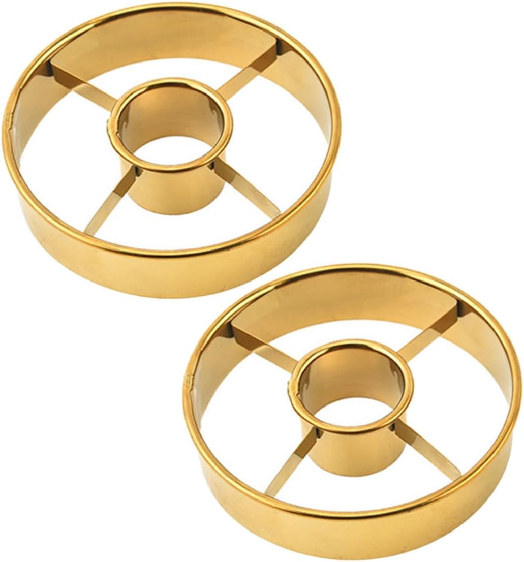 Unomor 3 Sets Donut Cookie Stencils and Cutters