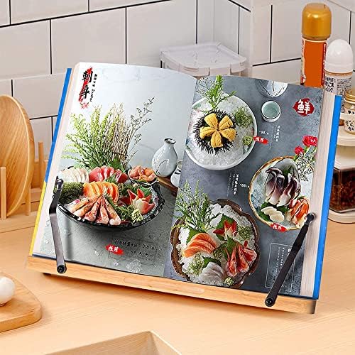 Adjustable Foldable Cookbook Stand for Home Office