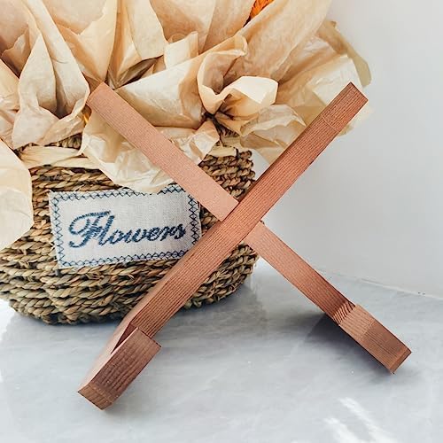 YY YEARCHY Cookbook Stand Holder with X Design