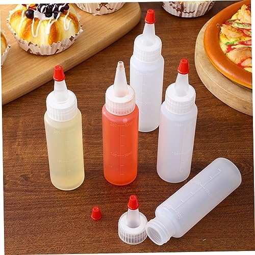 Zerodeko Mini Seasoning Bottles ABS Sauce Squeeze Bottles