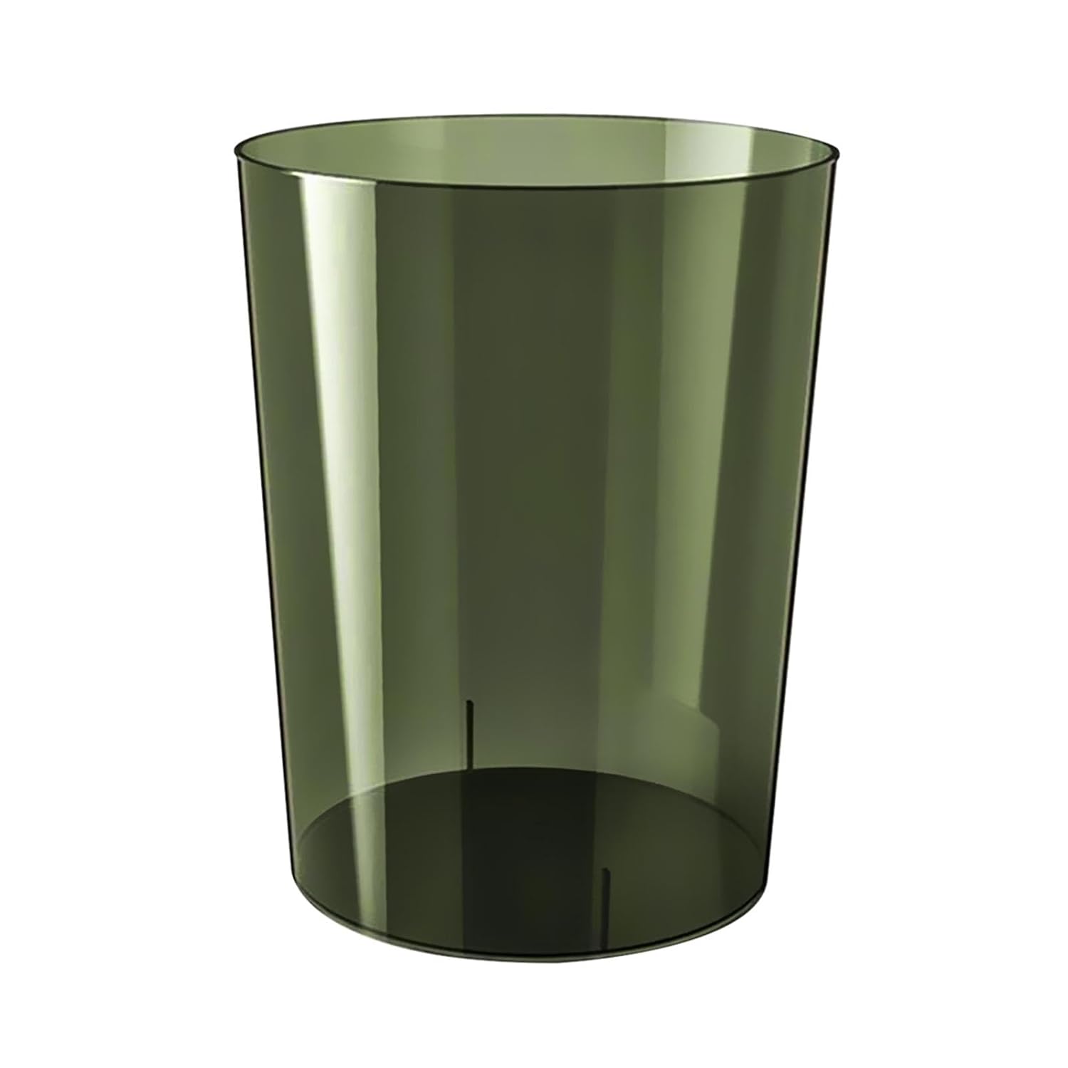 Clear Garbage Bin with Large Capacity for Home Office Bedroom