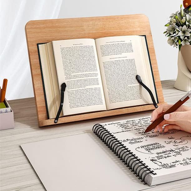 Adjustable Book Stand for Cookbooks Textbooks and Magazines