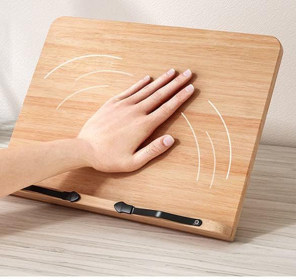 Adjustable Book Stand for Cookbooks Textbooks and Magazines