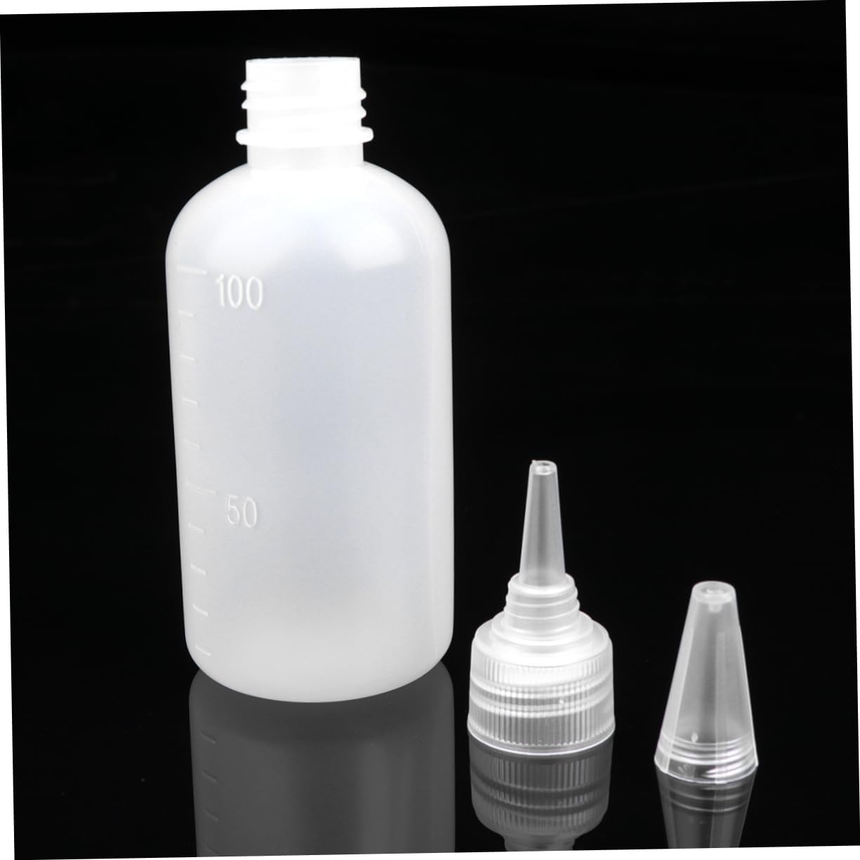 Outanaya 2sets Refillable Squeeze Bottles with Funnel for Liquid