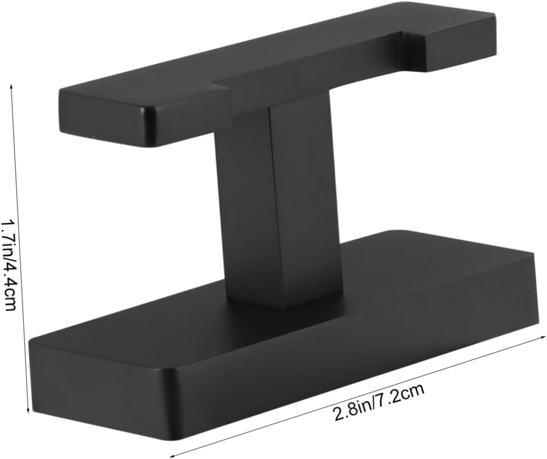 LALADEFIEE Solid Wooden Coat Hooks Modern Wall Hanging Hooks Smooth Edge Bathroom Use