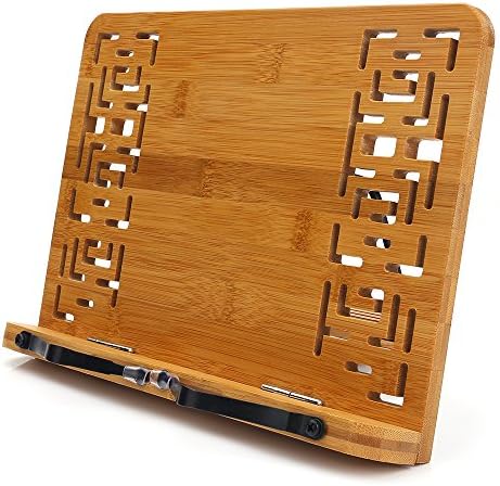 Wishacc Cookbook Stand with Tablet Floor Stand