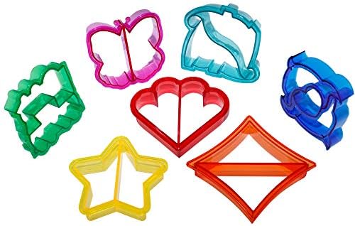 EXULTIMATE Colorful Sandwich Cutter Set of 7