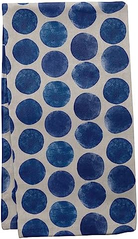 Karma Linen Blend Tea Towel Big Dots