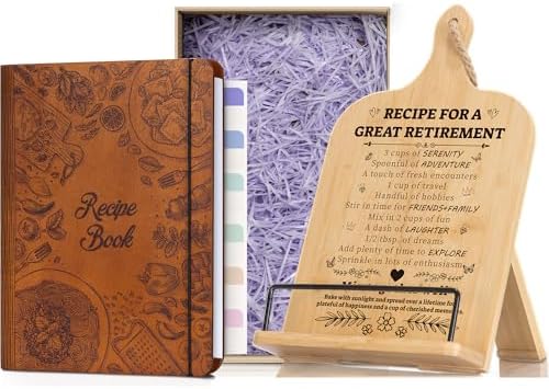 Retirement Gift for Woman Cookbook Stand