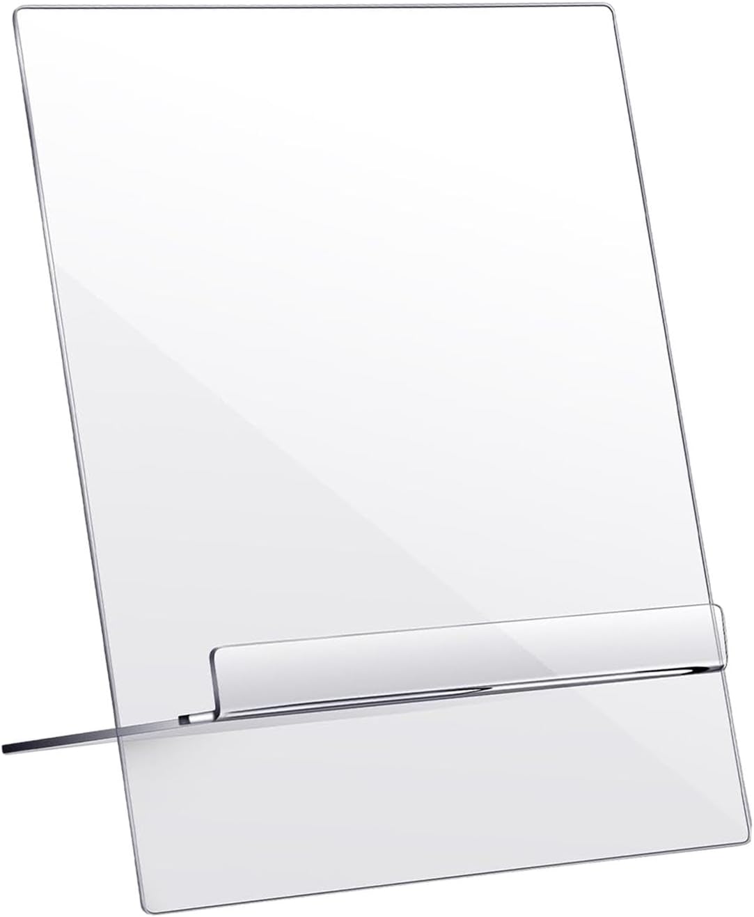 Acrylic Cookbook Holder for Kitchen Counter Clear and Adjustable