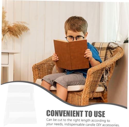 SECFOU Acrylic Book Stand for Reading and Display