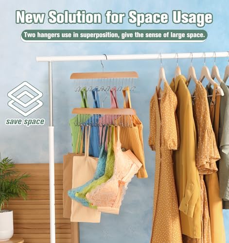 Fitnice Bamboo Cookbook Stand and Bra Hanger Set
