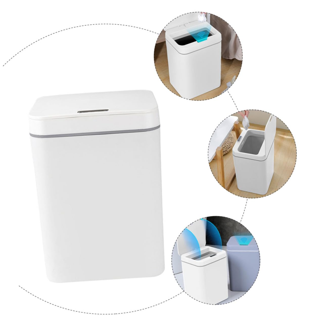 Ciieeo Smart Automatic Trash Can with Sensor