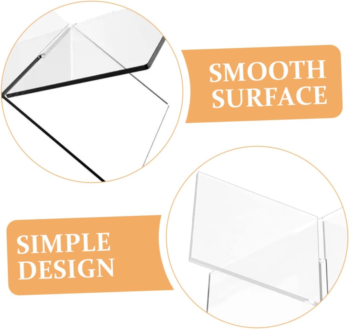 Acrylic Recipe Book Stand for Kitchen Counter