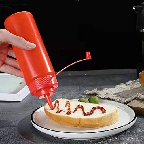 NF Yellow Condiment Squeeze Bottle for Kitchen