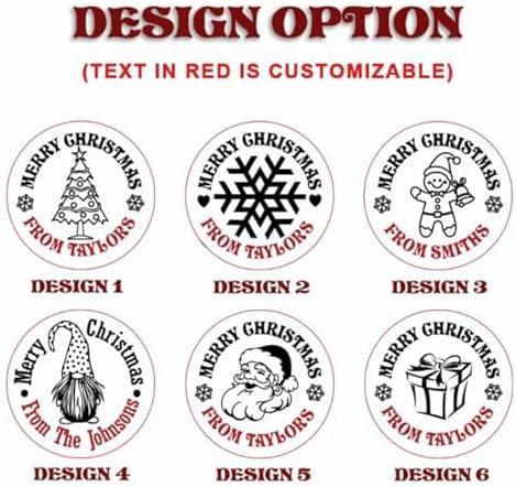2024 Christmas Cookie Stamp Personalized Family
