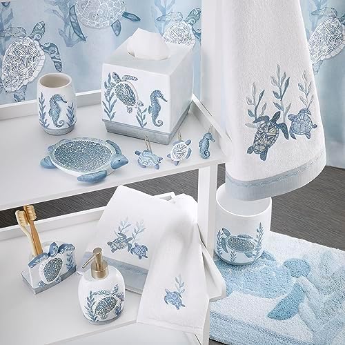 Avanti Linens - Sealife Waste Basket Decorative Trash Can