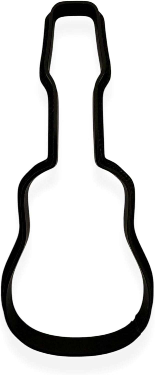 Bundle of Fun Acoustic Guitar Cookie Cutter - 5 Inch