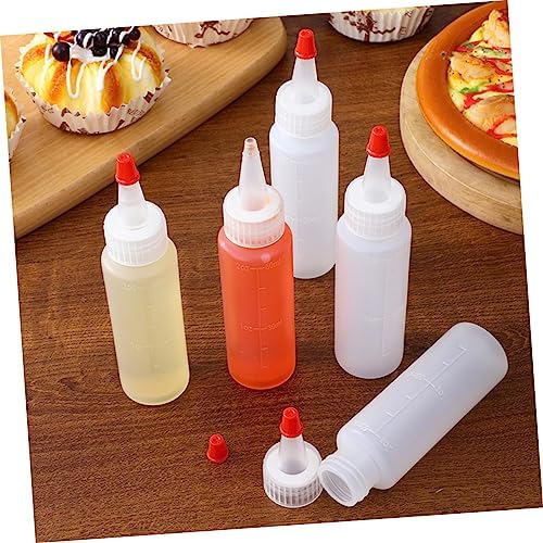 VOSAREA 15PCS Mini Condiment Squeeze Bottles