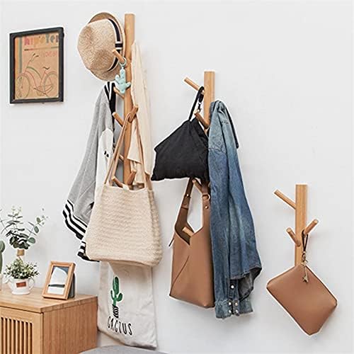 XIAOSAKU Wall Mount Coat Rack with 11 Hooks