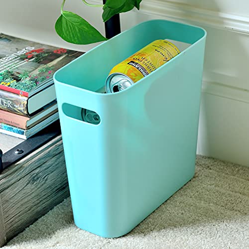 Youngever 15 Gallon Slim Trash Can with Handles 1
