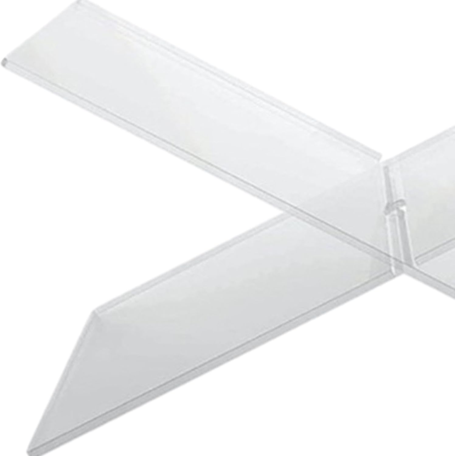 Nishiyuenyi Clear Acrylic Book Display Stand for Desk