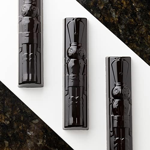 Greyas CM 3917 Clear Chocolate Mold with 6 Nutcracker Cavities 1