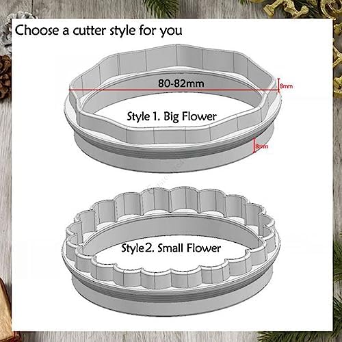 Personalized Cookie Stamp with Family Name 3D Design 1