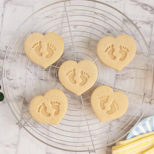 Baby Footprints Cookie Cutter - 1 Piece Bakerlogy