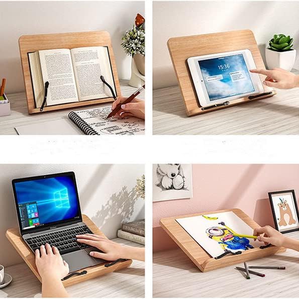 Adjustable Book Stand for Cookbooks Textbooks and Magazines