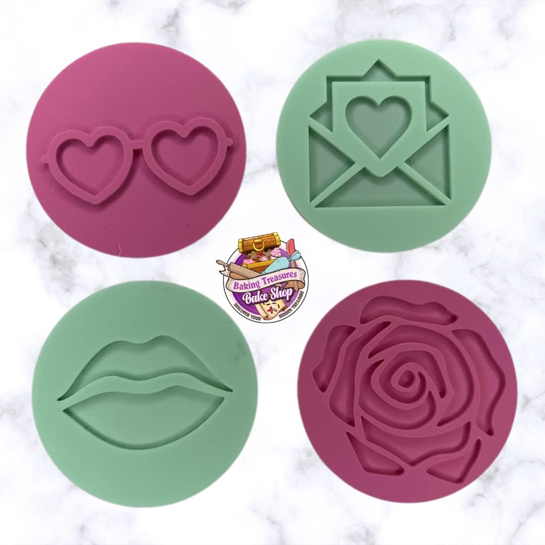 Valentines Embosser Cookie Stamp 3 Inch 1