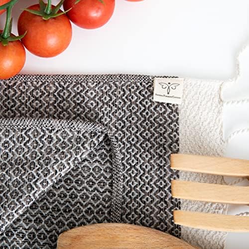 SMYRNA TURKISH COTTON Dish Towels Pack of 6 - Latte